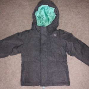Girls Northface winter jacket 3T